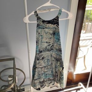 Parker mini halter with open back